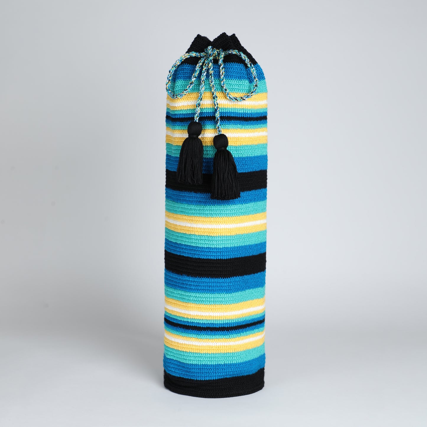 Handcrafted Yoga Mat Bag - Twilight Waters