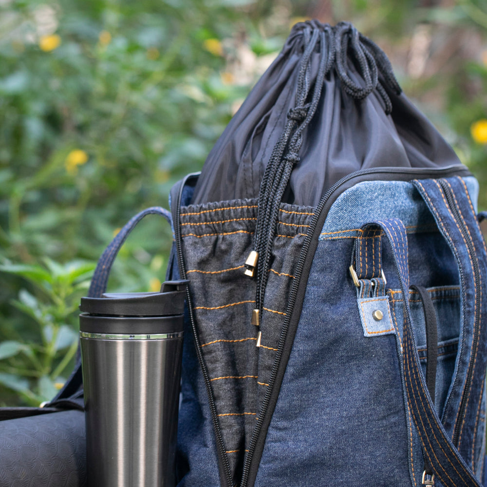 Upcycled Yoga Mat Totepack - Born Again