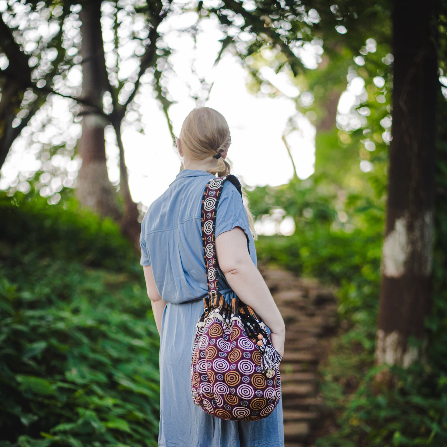 Cosmic Circle - Hobo Bag