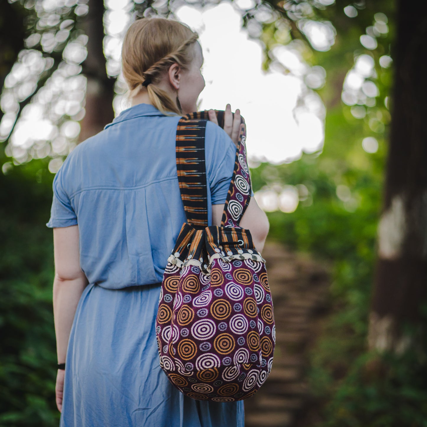 Cosmic Circle - Hobo Bag