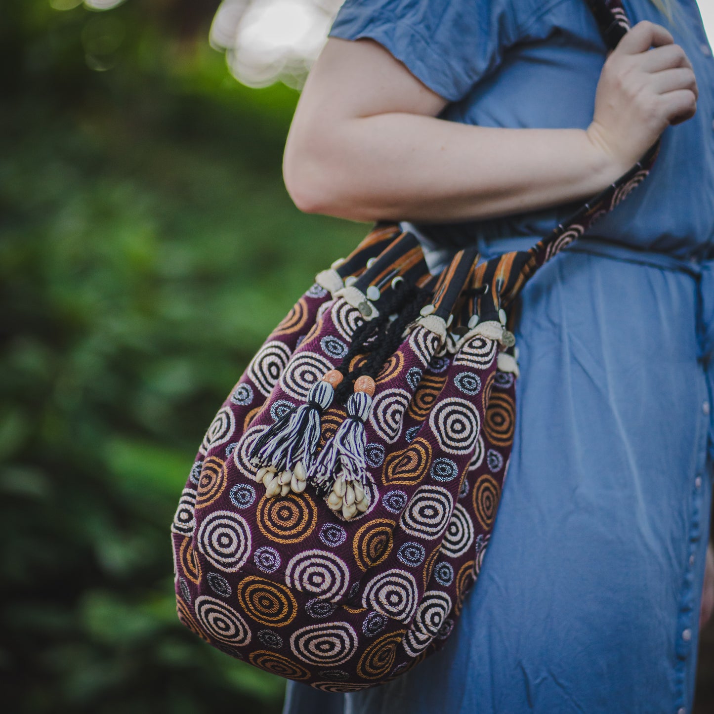 Cosmic Circle - Hobo Bag