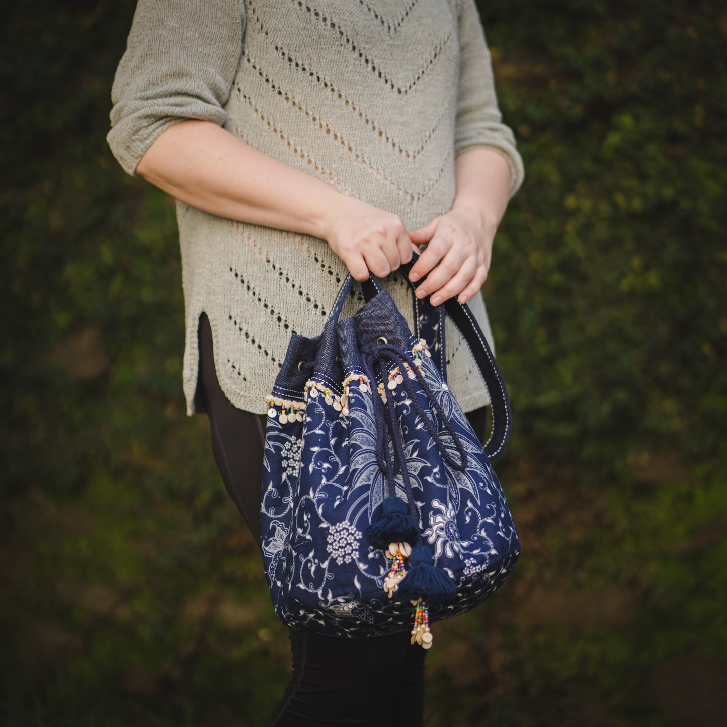 Ocean Petal - Hobo Bag