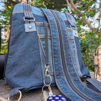 Born Again - Upcycled Yoga Mat Totepack